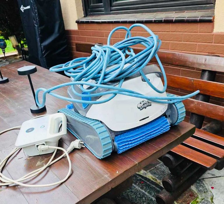 Odkurzacz Basenowy Dolphin S200  Robot Basenu Dno Ściany Linia Wody