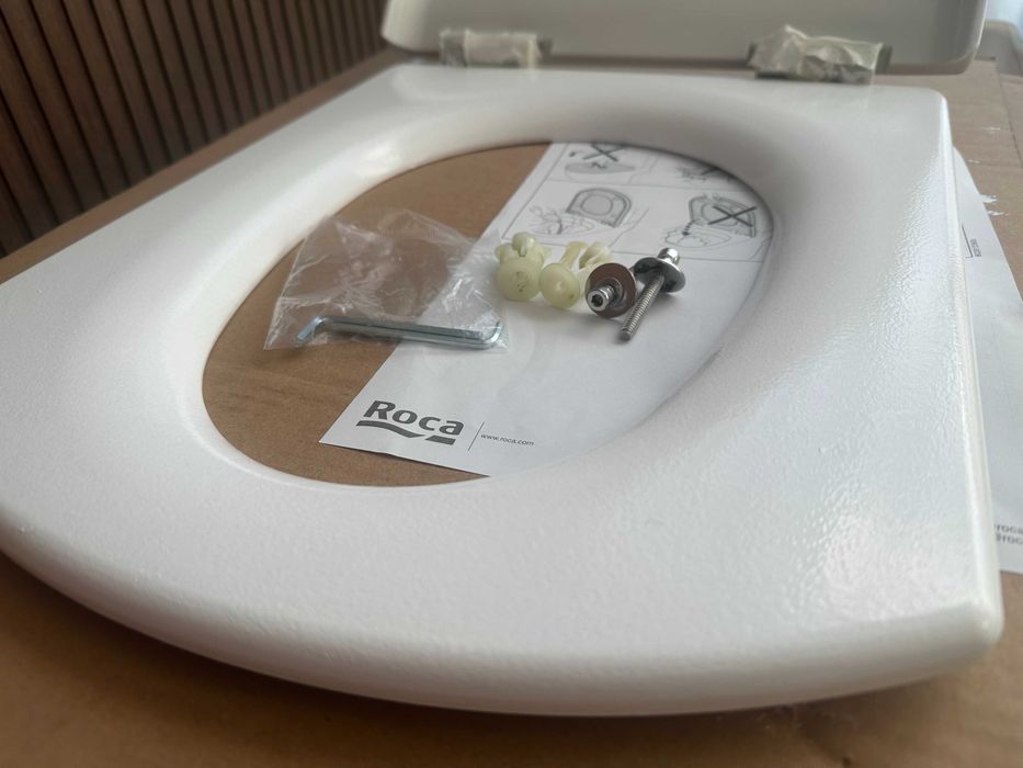 Tampa de Sanita Roca HALL com queda amortecida - Ref. 084611