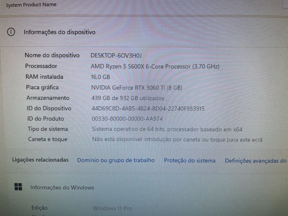 PC Gaming Ryzen 5 5600X + RTX 3060 Ti | Excelente desempenho