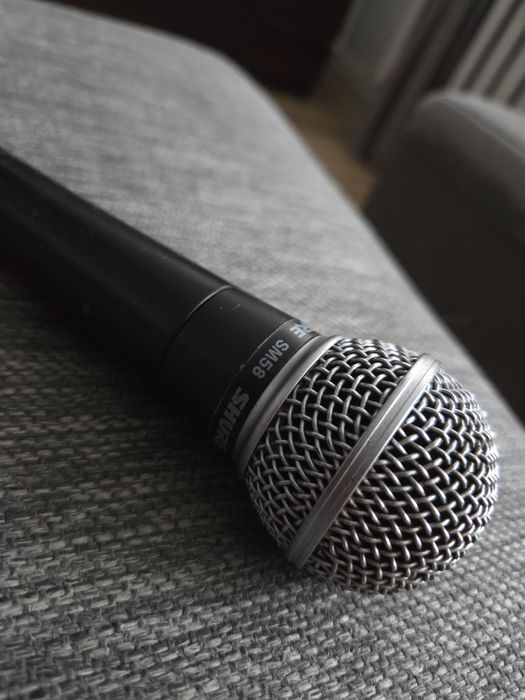 Mikrofon dynamiczny Shure SM58 z wyłącznikiem oryginalny