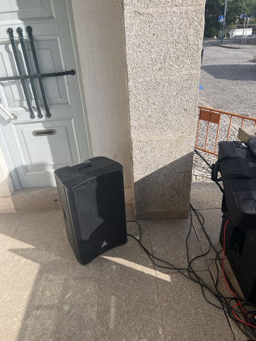 The box pro colunas amplificadas  de 15” e 12”