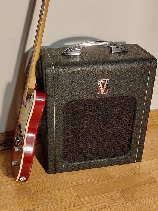 Valco National  51 Chicago USA model 1215 wzmacniacz lampowy gitara, harmonijka.