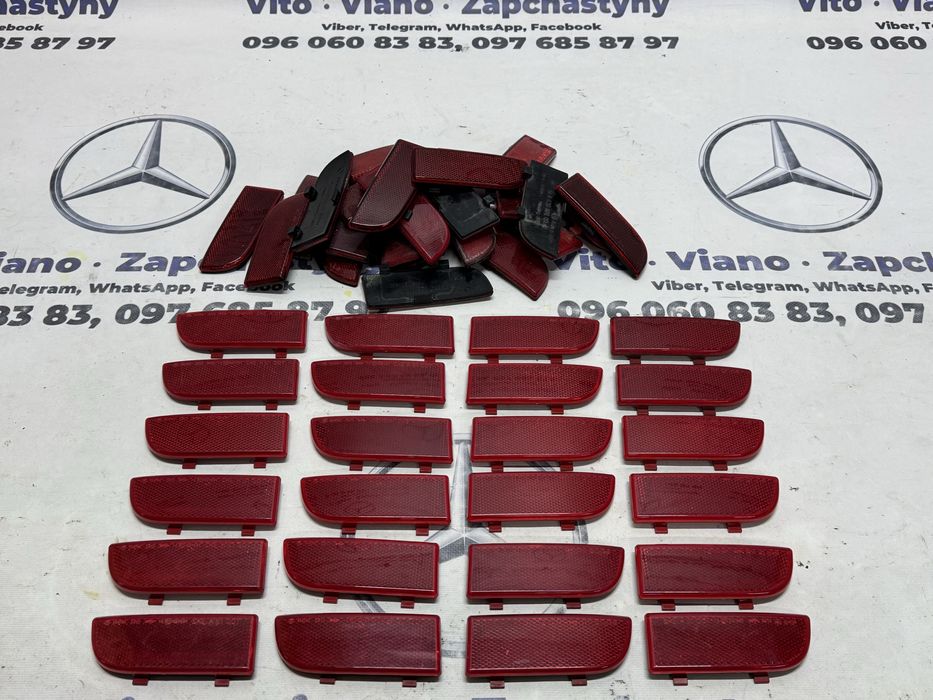 Катафот задній Мерседес Віто Віано W639 катафот заднього бампера Vito