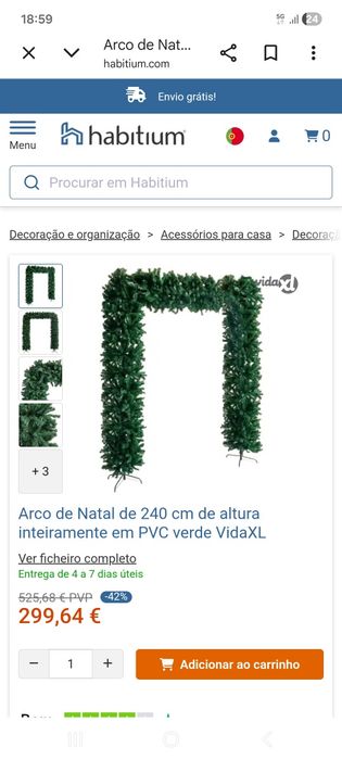 Arco de Natal Grande