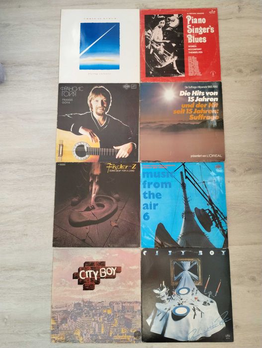 Płyty winylowe. Winyl LP. Zestaw,pakiet. 8 szt.