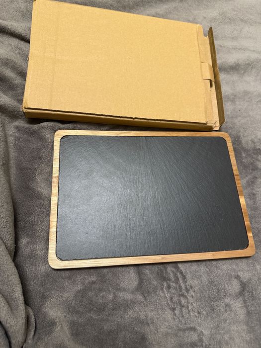 Доска сланец+дерево 33х23 см