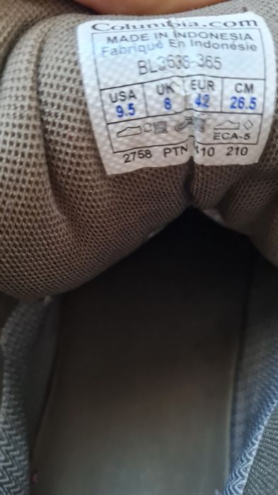 Термо ботинки Columbia 26 см унісекс