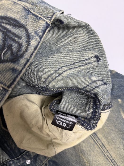 джинсы штаны No faith Studios Blue jeans acne studios rick owens