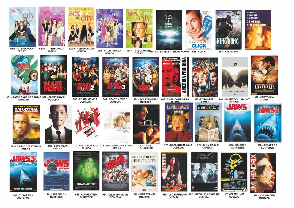 Vendo Coleção de DVD's (2ª parte)