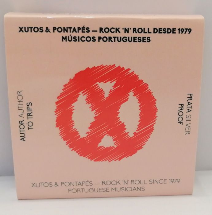 Moeda Proof Xutos e Pontapés