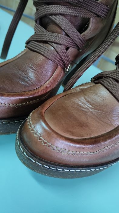Bota pele elegante