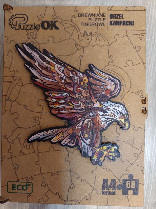 Drewniane puzzle ECO