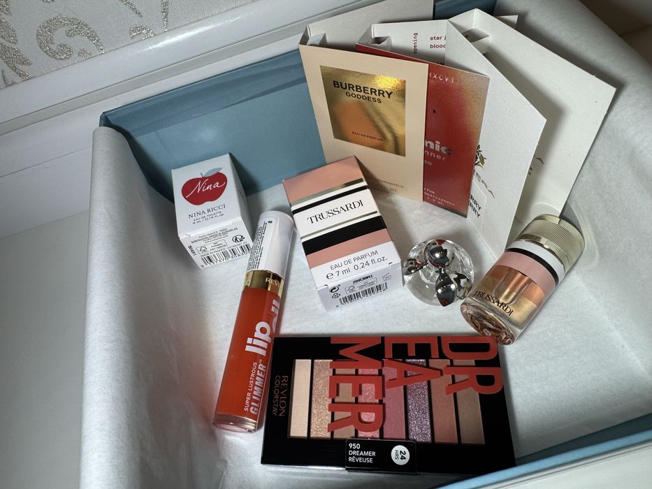 Подарунковий бʼюті бокс #1 Brocard Trussardi Nina Ricci Burberry