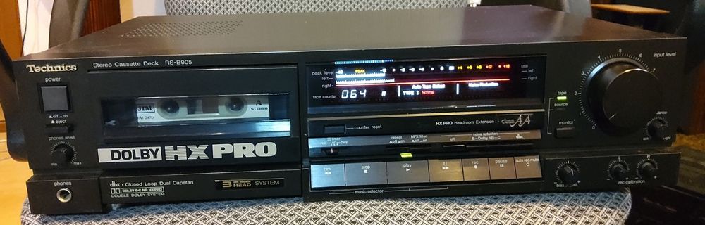 Японская kассетная дека Technics RS-B 905 dbx.