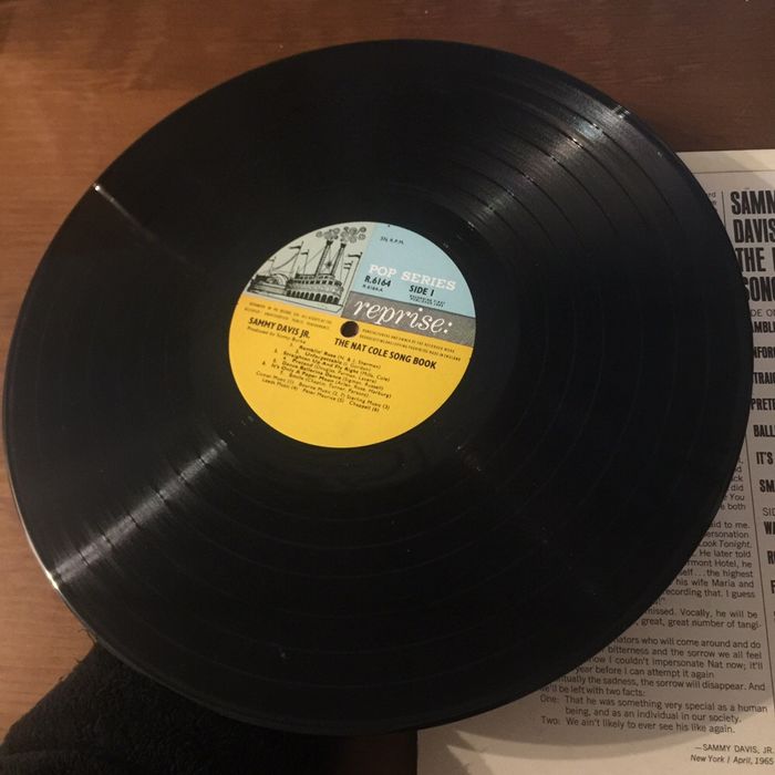 Vinil the Nat King Cole - Song Book by Sammy David - Mono