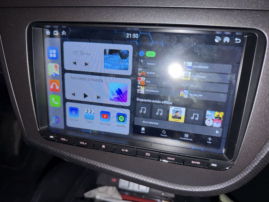 Android 15 - 9’’ - 128 GB - 6GB ram - autoradio seat skoda volkswagen