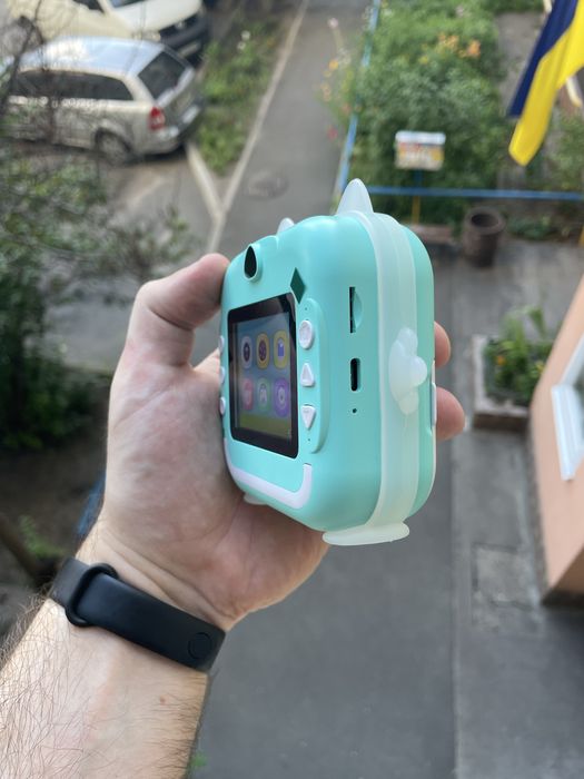 ПОДАРУНОК 2025, Дитячий фотоапарат миттєвого друку + Bluetooth версія
