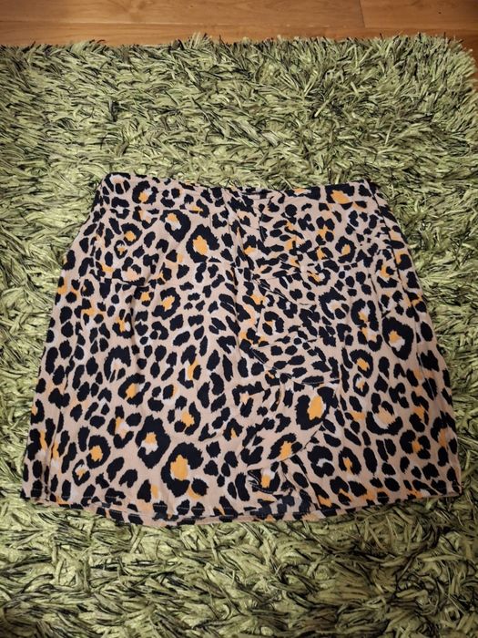Spódnica mini panterka 36 rozmiar