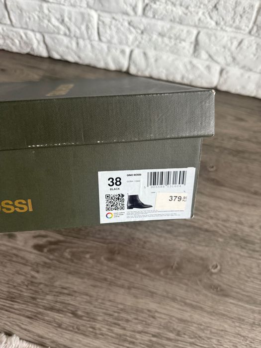 Czarne sztyblety Gino Rossi