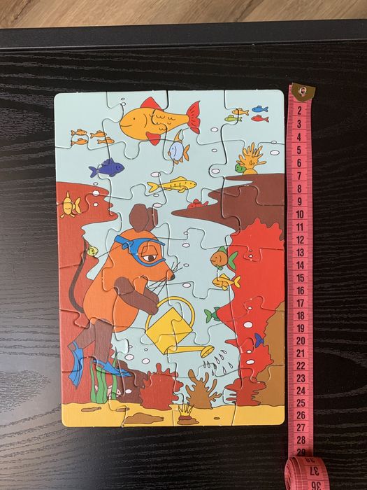 Zestaw puzzli 5 obrazków