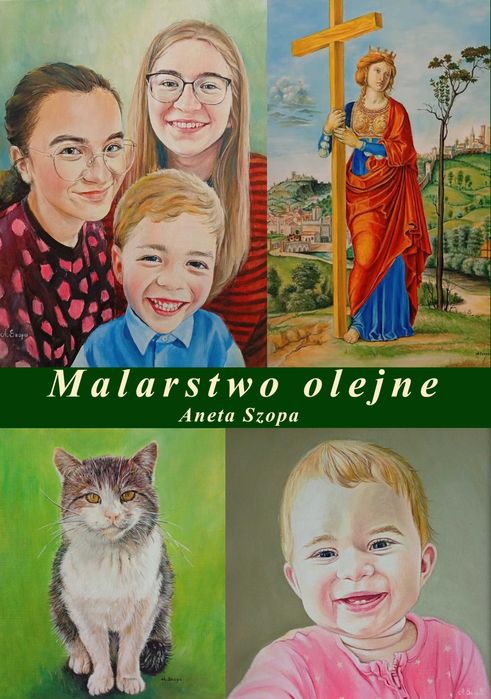 Portret olejny ze zdjęcia