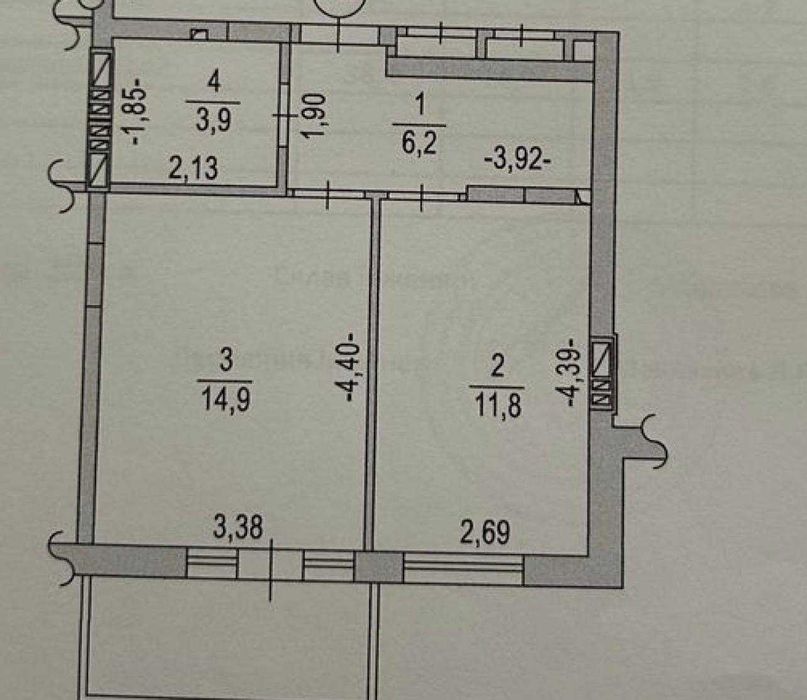 ГАЗ! Продаж 1-к квартири 39м2 ЖК Кришталеві Джерела Феофанія