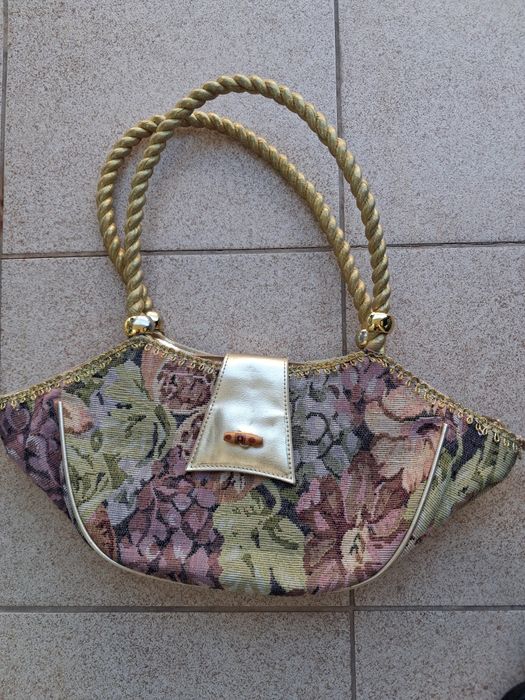 Torebka damska złota