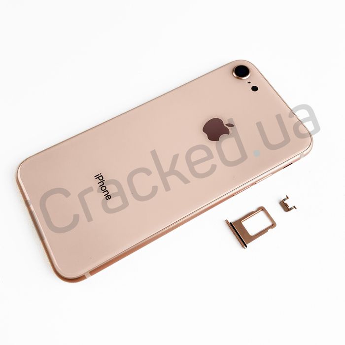 Корпус на iPhone 8 Black/White/Rose gold