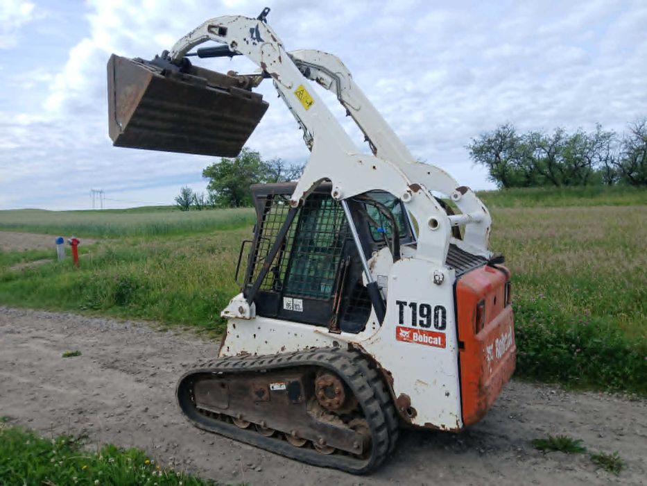 Ładowarka na gąsienicach  Bobcat t190 09r