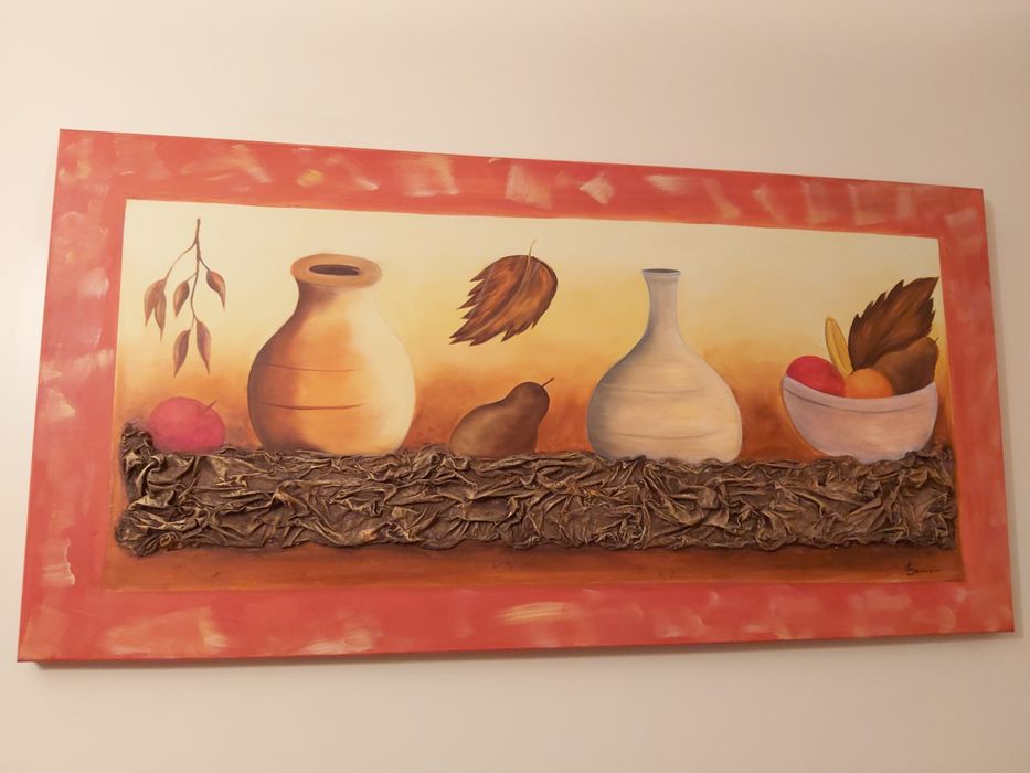 Tela de decoração usada