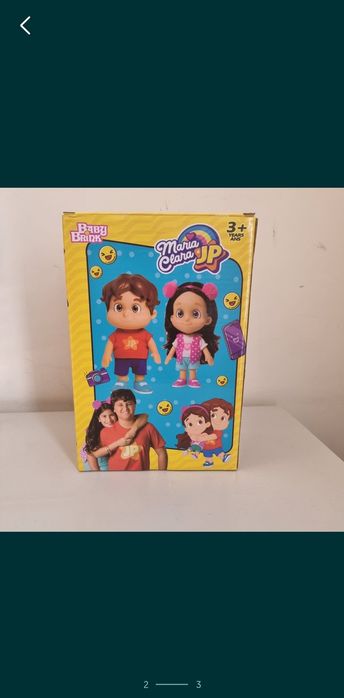 Boneca Maria Clara e JP