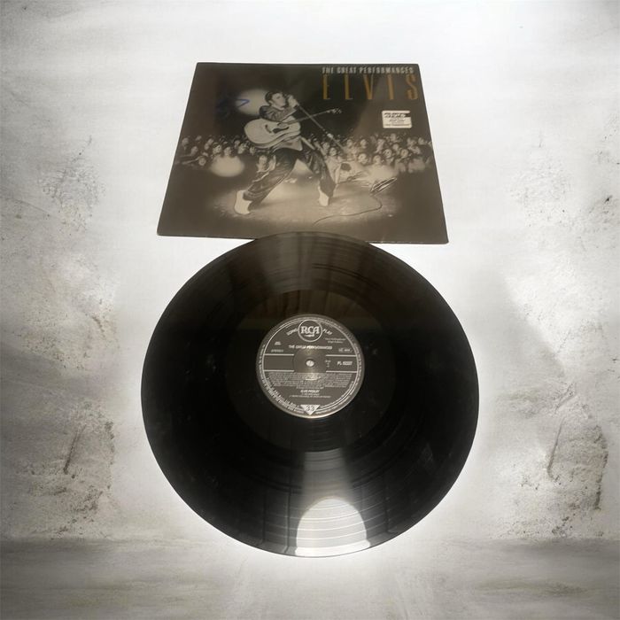 Disco vinil LP Elvis Presley - the great performances (1990)