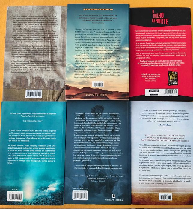 Vários Livros de diversos autores, como novos e sem danos