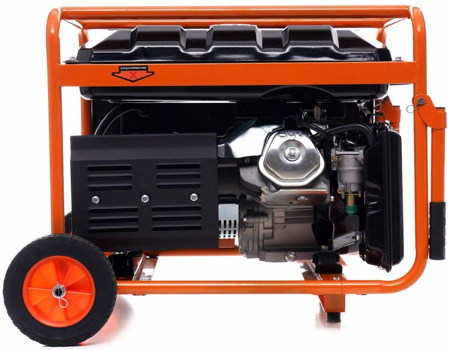agregat prądotwórczy generator trójfazowy 230V 400V AVR na kołach PB95