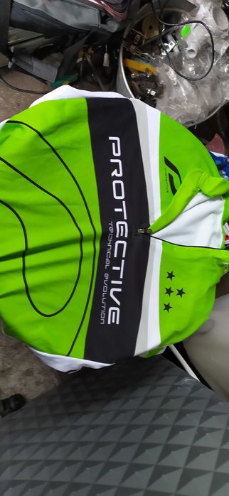 PROTECTIVE koszulka na ROWER neon suwak r. xl
