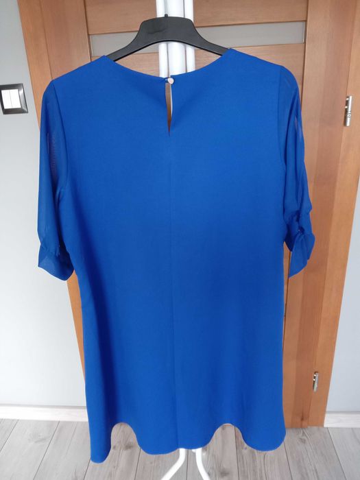 Sukienka elegancka 5XL / 50 chabrowa