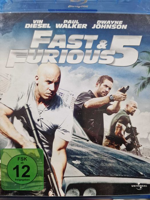 Szybcy i wsciekli 5 plyta bluray