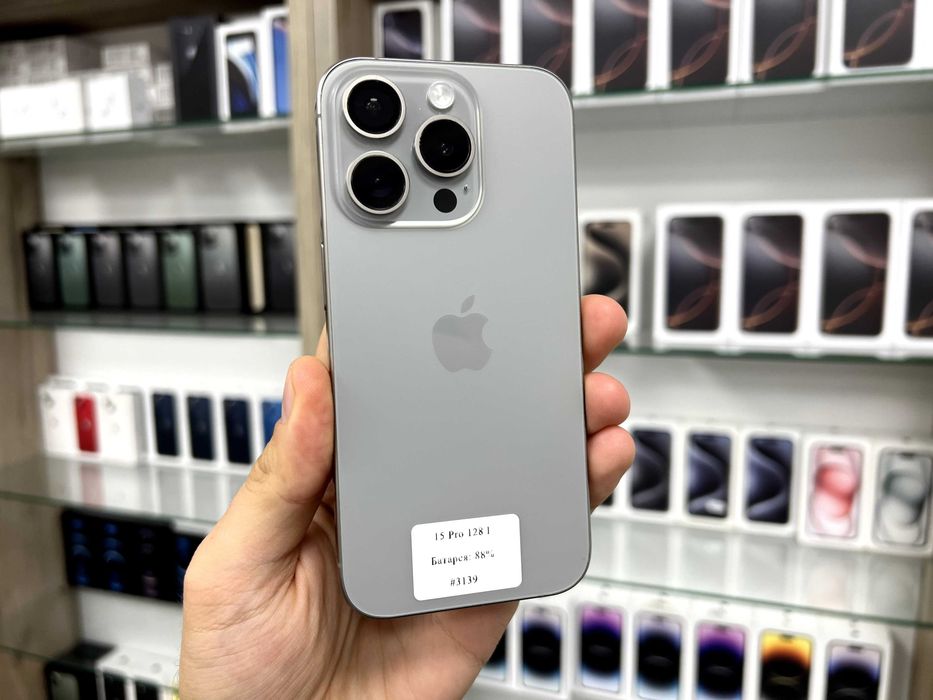 iPhone 15 Pro  128 GB Neverlock _ Гарантія _ Магазин_Обмін