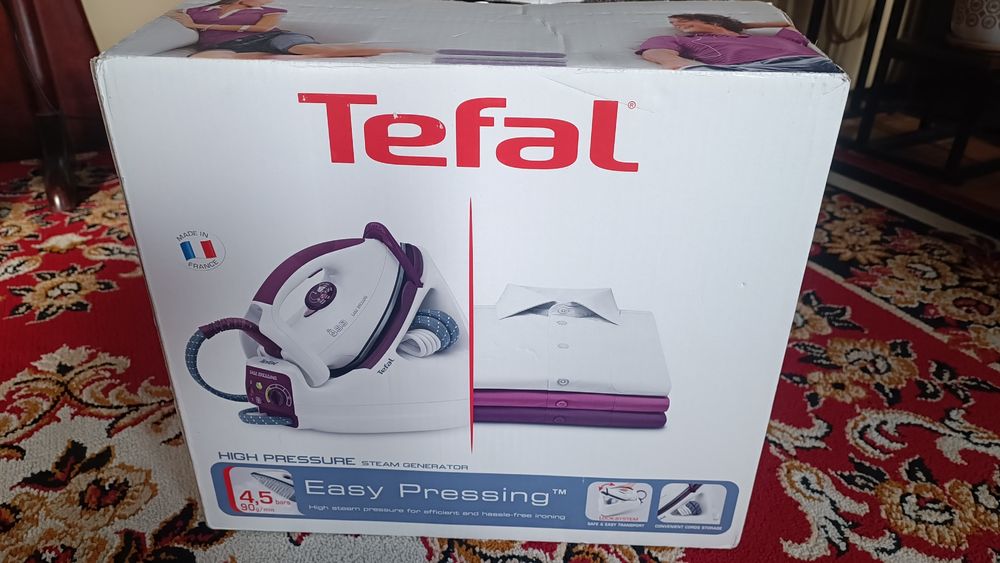 Tefal Easy Pressing GV5247 – żelazko parowe / generator pary – bdb stan