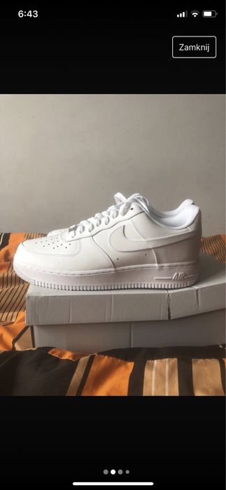 Nike air force 1 białe