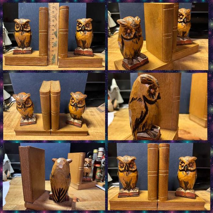 Книга "Мудрая сова" Букенд Упор Держатель для книг Прикнижье