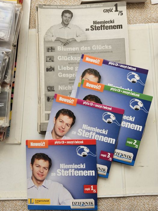 Easy Deutsch 5 segregatorów inne  plus kursy do nauki niemieckiego