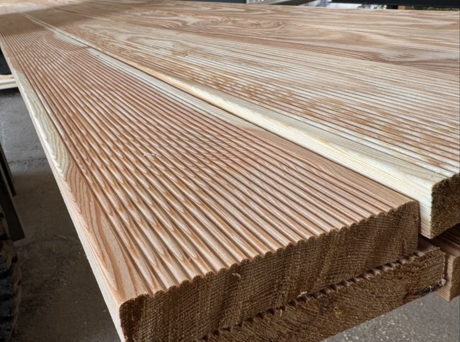 BWS - Producent! Deska Tarasowa Modrzew 28x140mm