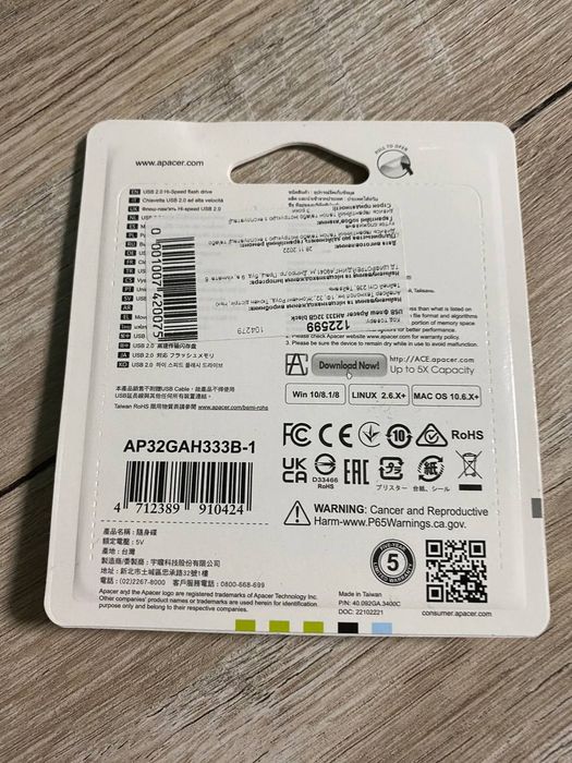 Флешка Apacer 32 gb