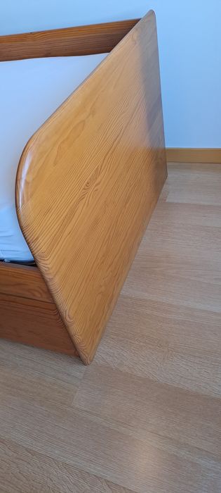Cama de solteiro pinho maciço