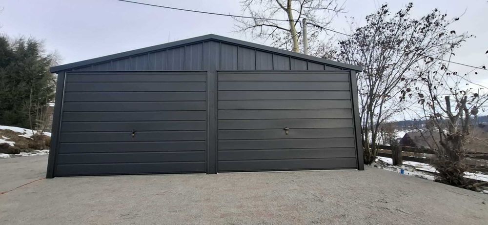 Garaż blaszany 6x5