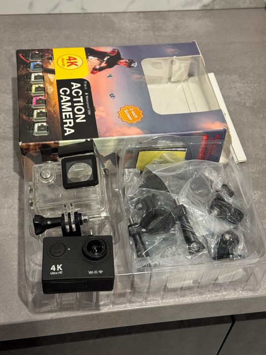 4K Ultra HD з Wi-Fi водонепроникний кейс, купа кріпень