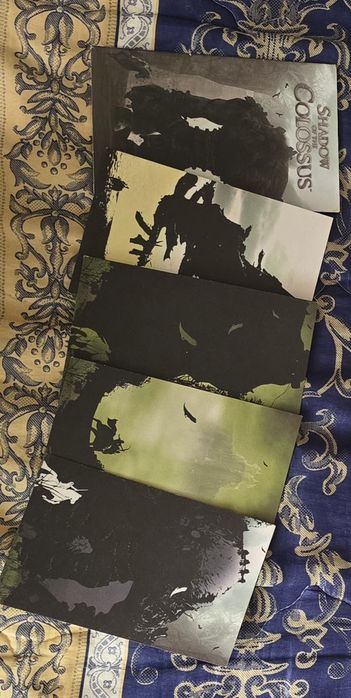 Shadow of colossus ps2 Manual + Postais