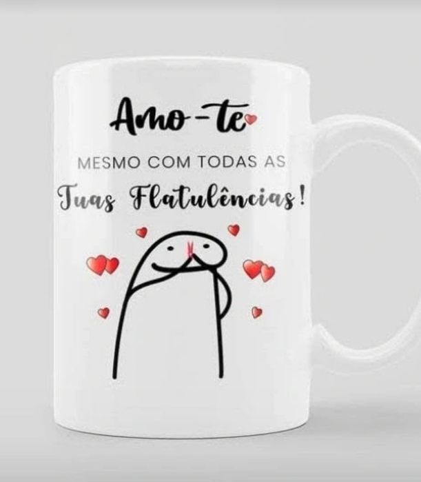 Caneca Romântica engraçada