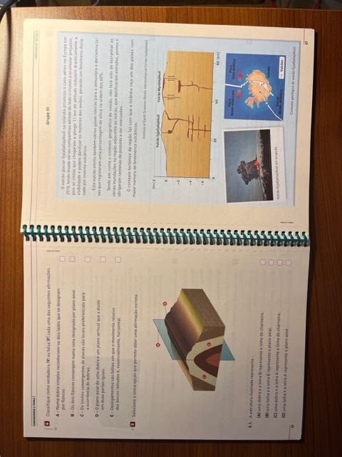 Livro de atividades Ciencias Naturais Compreender a Terra 7º ano